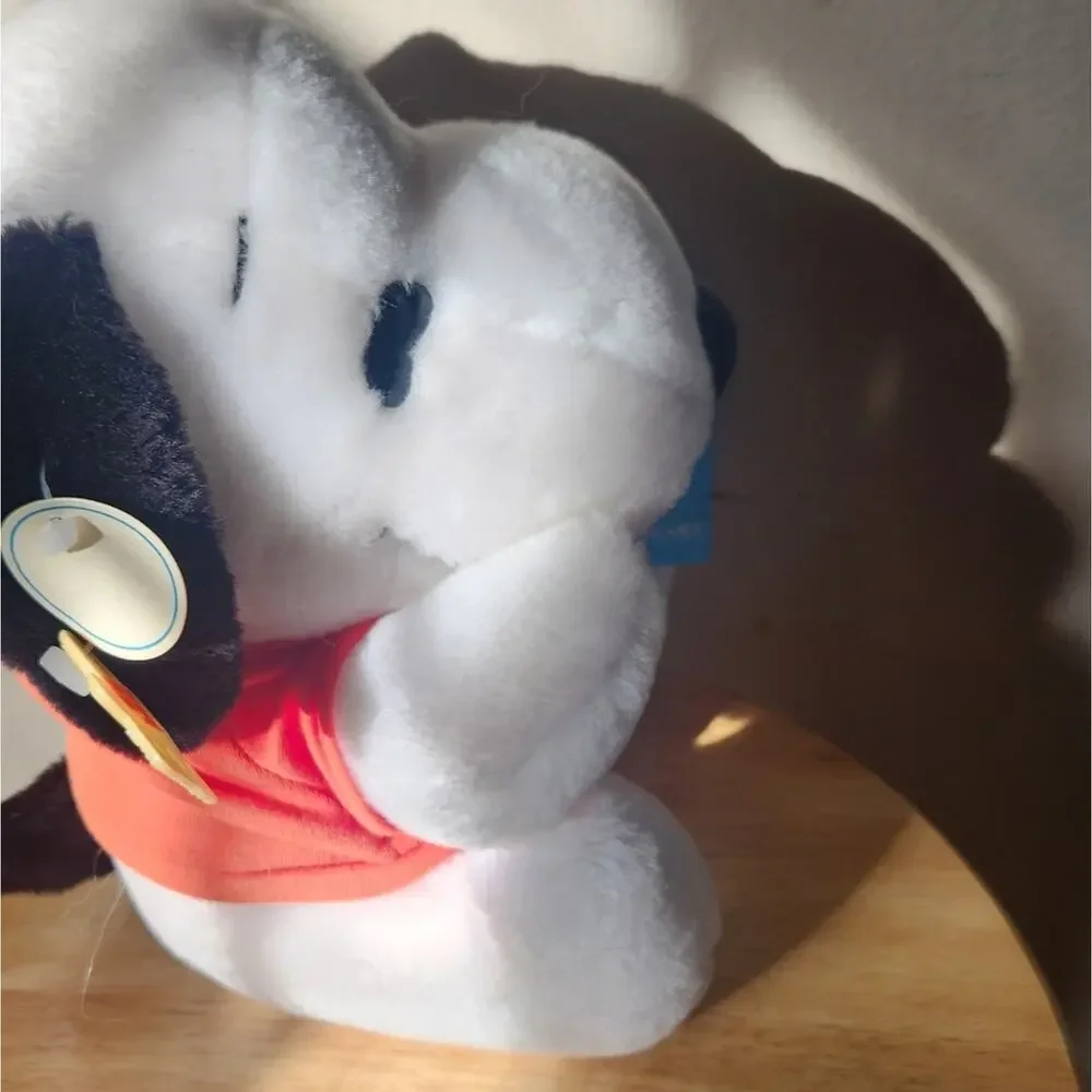 Applause Snoopy 1968 Sitting 9” Future Millionaire Plush Doll Bank HTF Rare